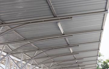 installing Low Moresby metal roofing